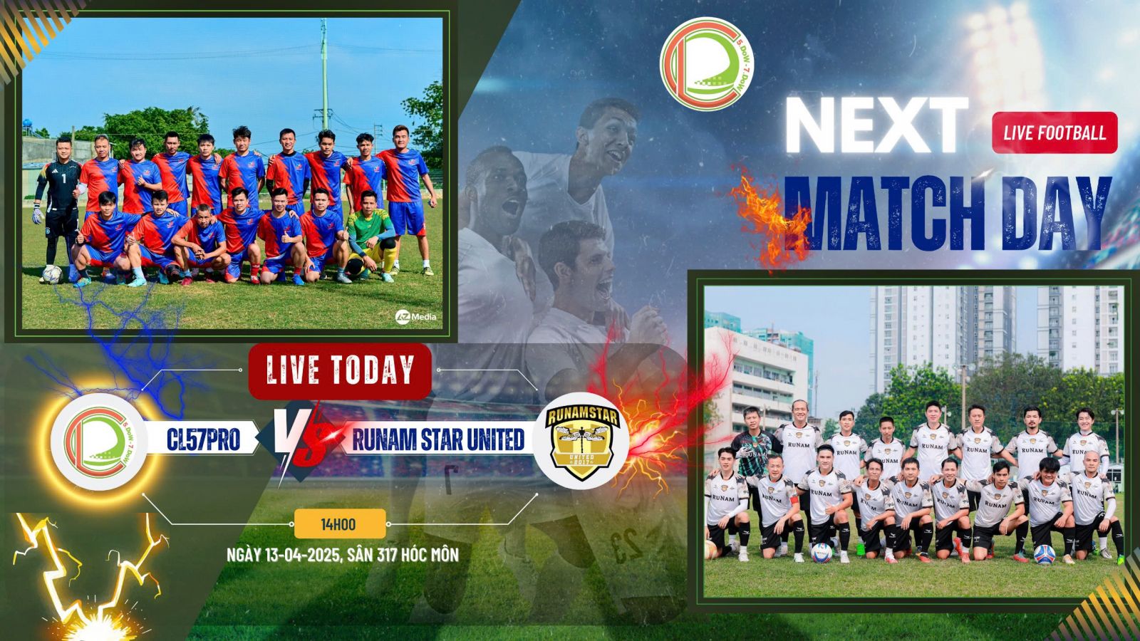 CL57PRO vs. Runam Star United