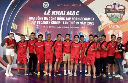 CL57PRO FC cử 2 đội tham dự Cúp Becamex Group 2026 - Hành trình bản lĩnh trên sân 11 người