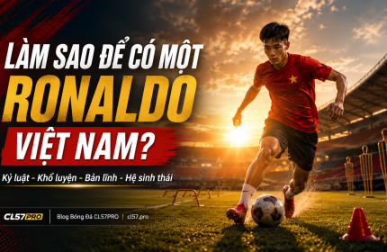 Làm sao để có một Ronaldo Việt Nam? 5 yếu tố nuôi dưỡng tài năng bóng đá trẻ